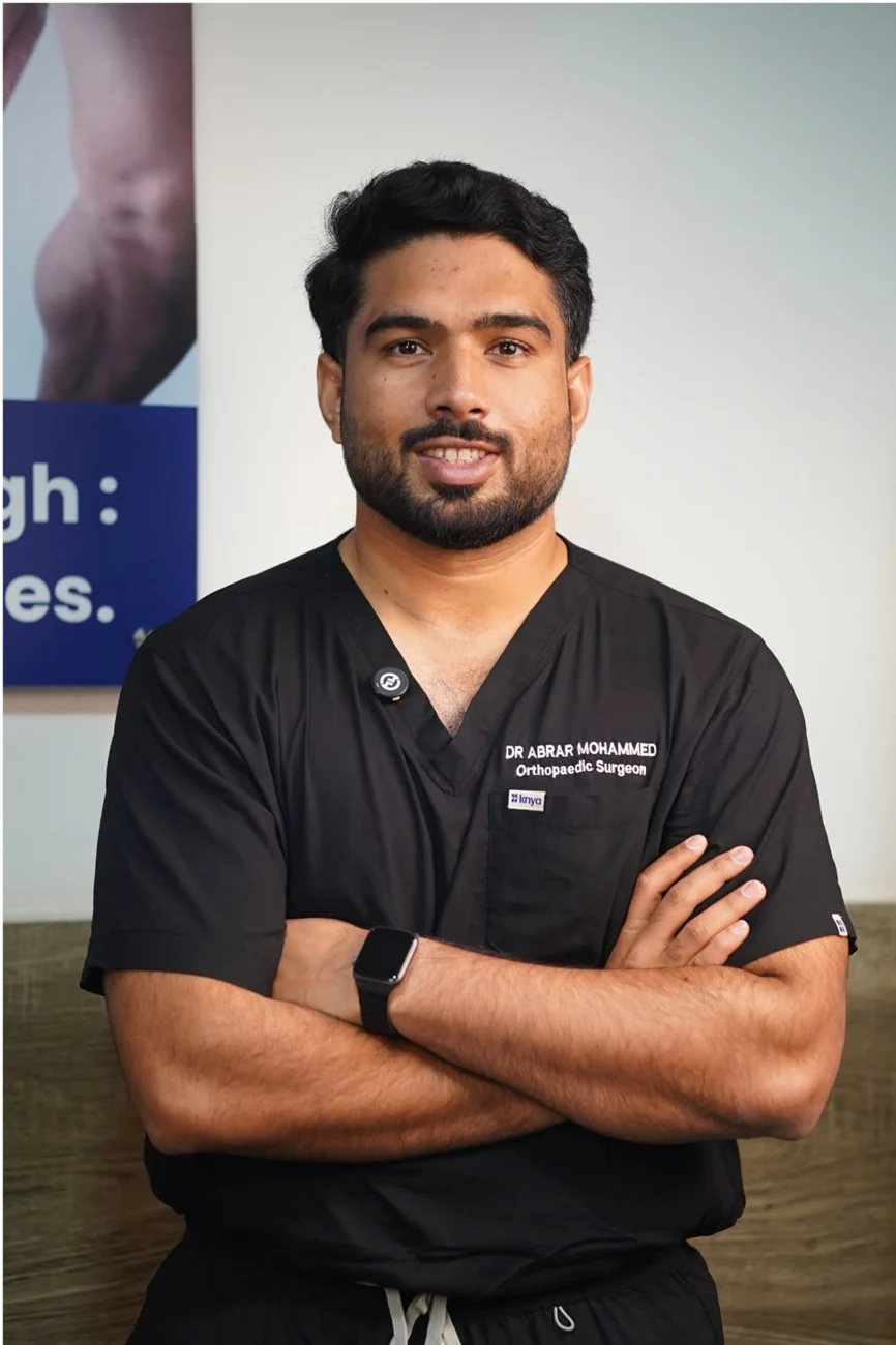 Dr Abrar Mohammed, orthopaedic and joint replacement surgeon